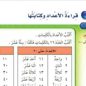 قراءة الأعداد وكتابتها